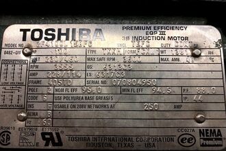 TOSHIBA 2F4100L1EBFG Electric Motor | Henry's Electric Motor Service Inc (2)